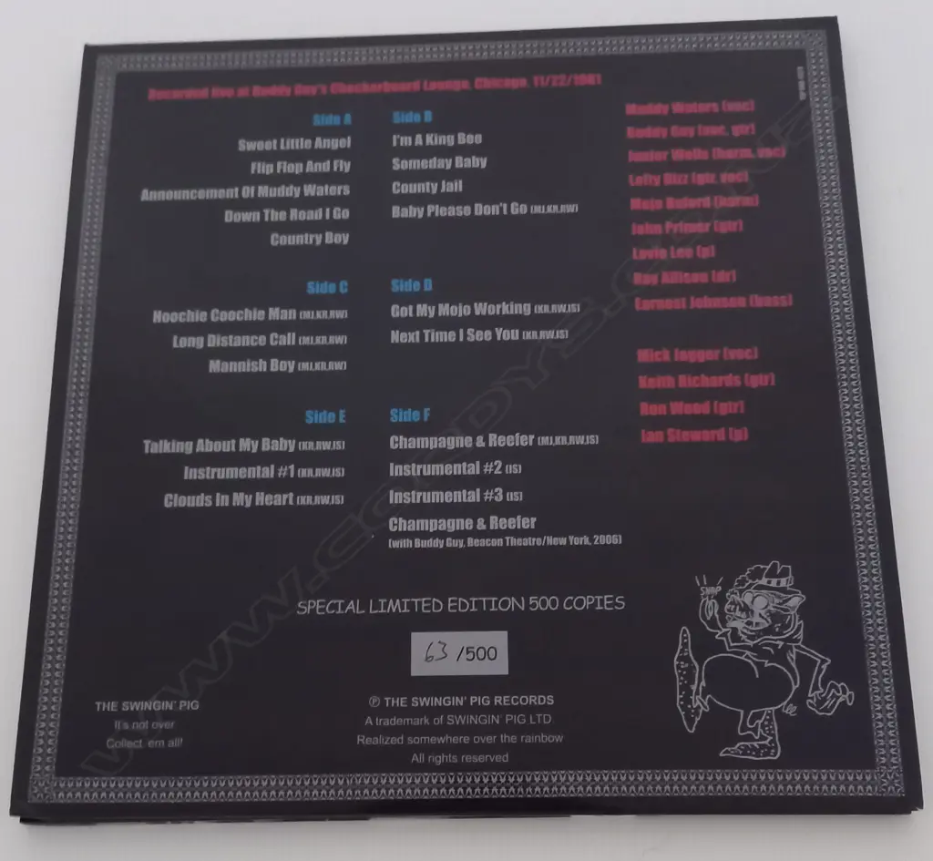 The Rolling Stones, The Ultimate Sweet Home Chicago , (Triple Album) Image 1++